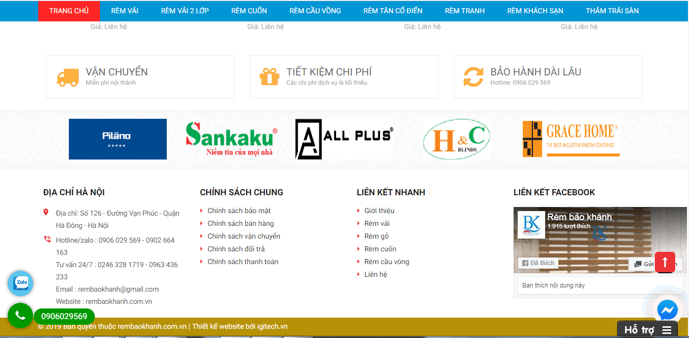 Thông tin doanh nghiệp của REMBAOKHANH - IGITECH>VN